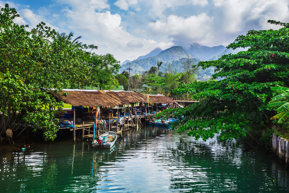Fishing Village in Koh Chang Island
