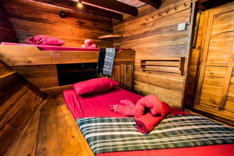 Beautiful wooden twin cabin