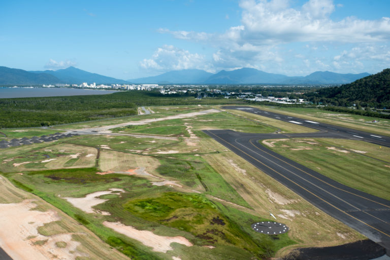 queensland cairns landing strip