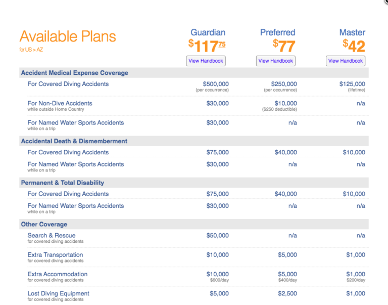 Best Scuba Diving Insurance (2024 EDITION)