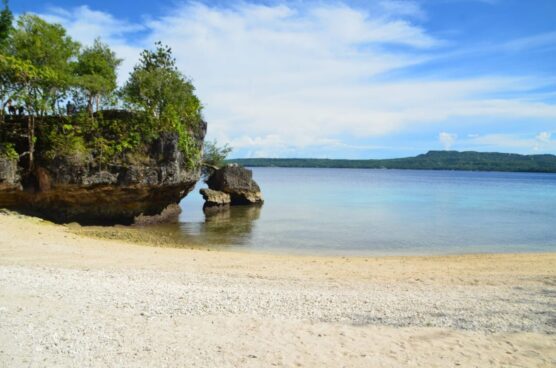 One of the many white sand beaches of Siquijor.
