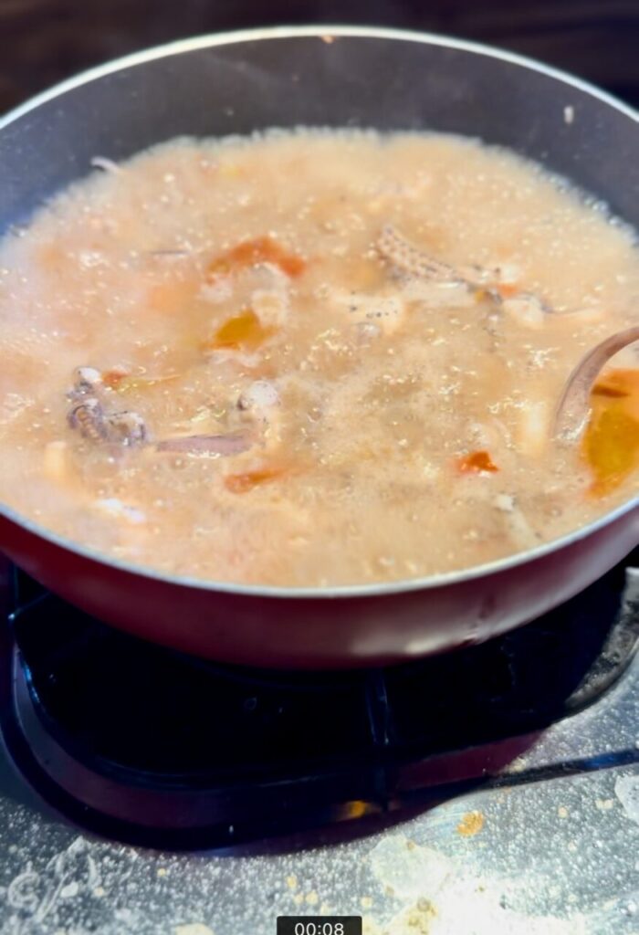 Food on the Akomo Isseki Liveaboard