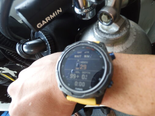 Garmin descent scuba tank 4