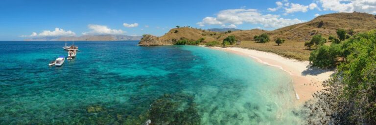 Pink Beach on South Komodo