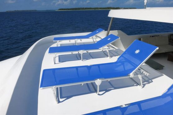 Sundeck of. Blue Voyager