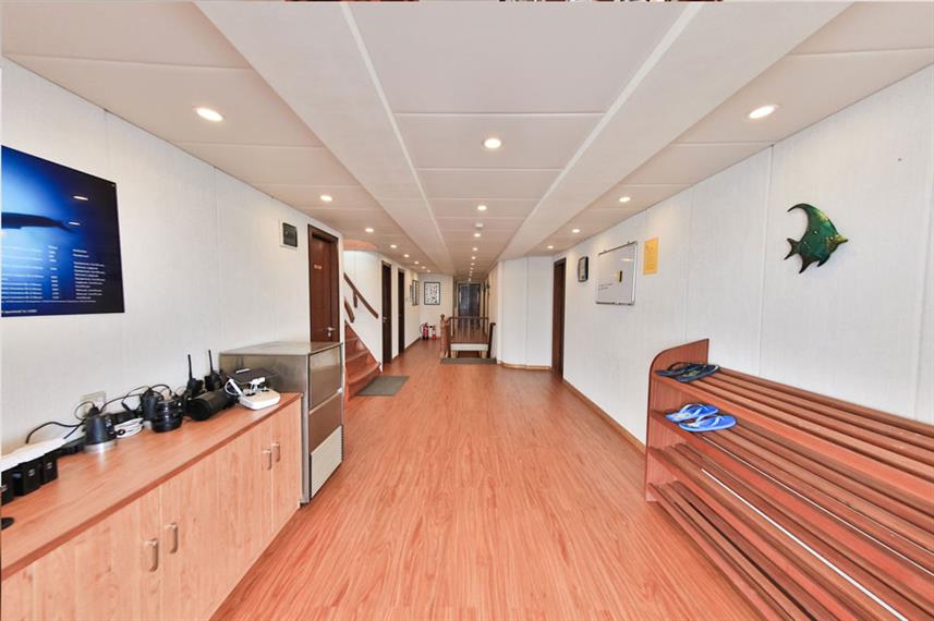 Hallway on the boat