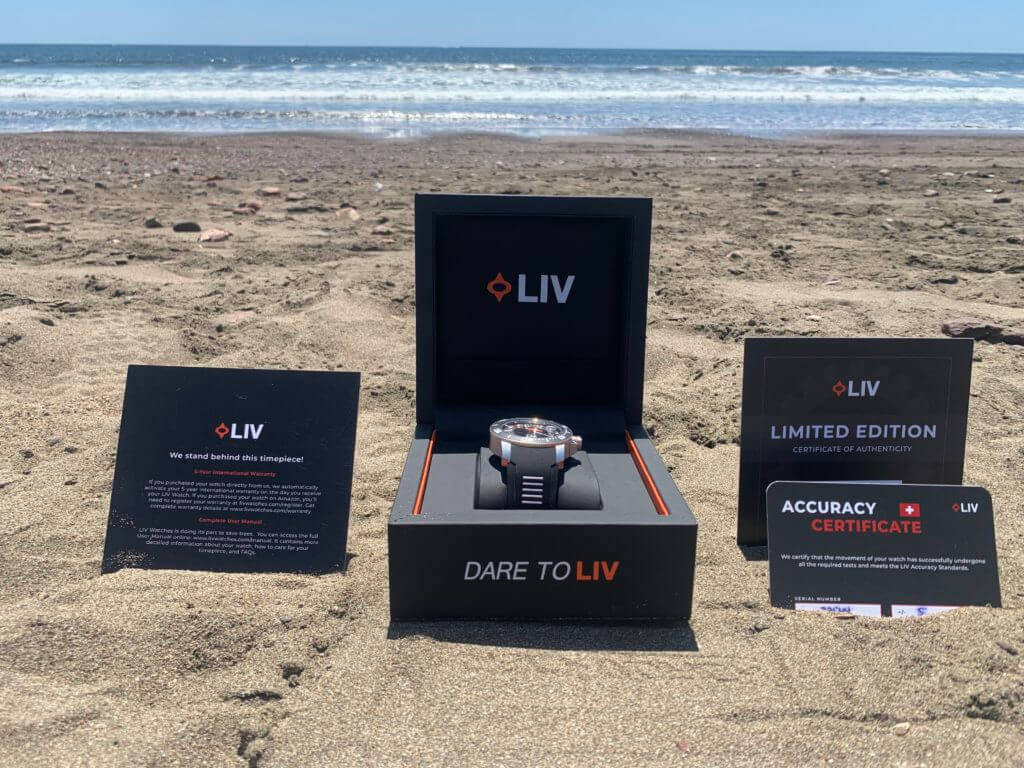 LIV GX Diver's Watch unboxing