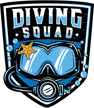 Diving Squad shield logo