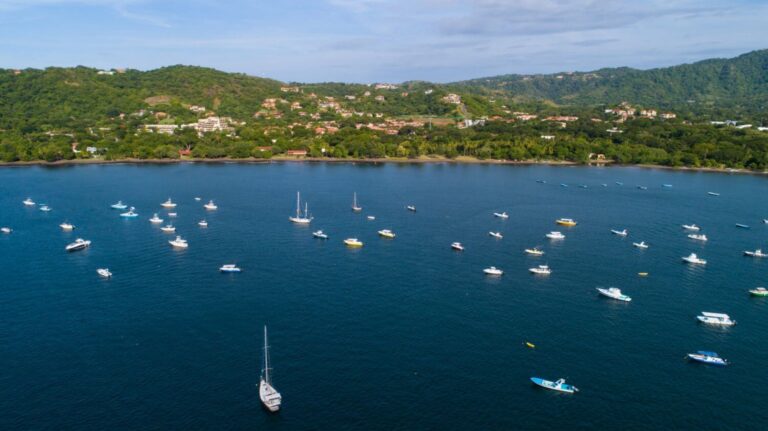 Playa del Coco aerial view