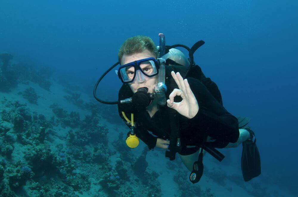 diver signaling ok
