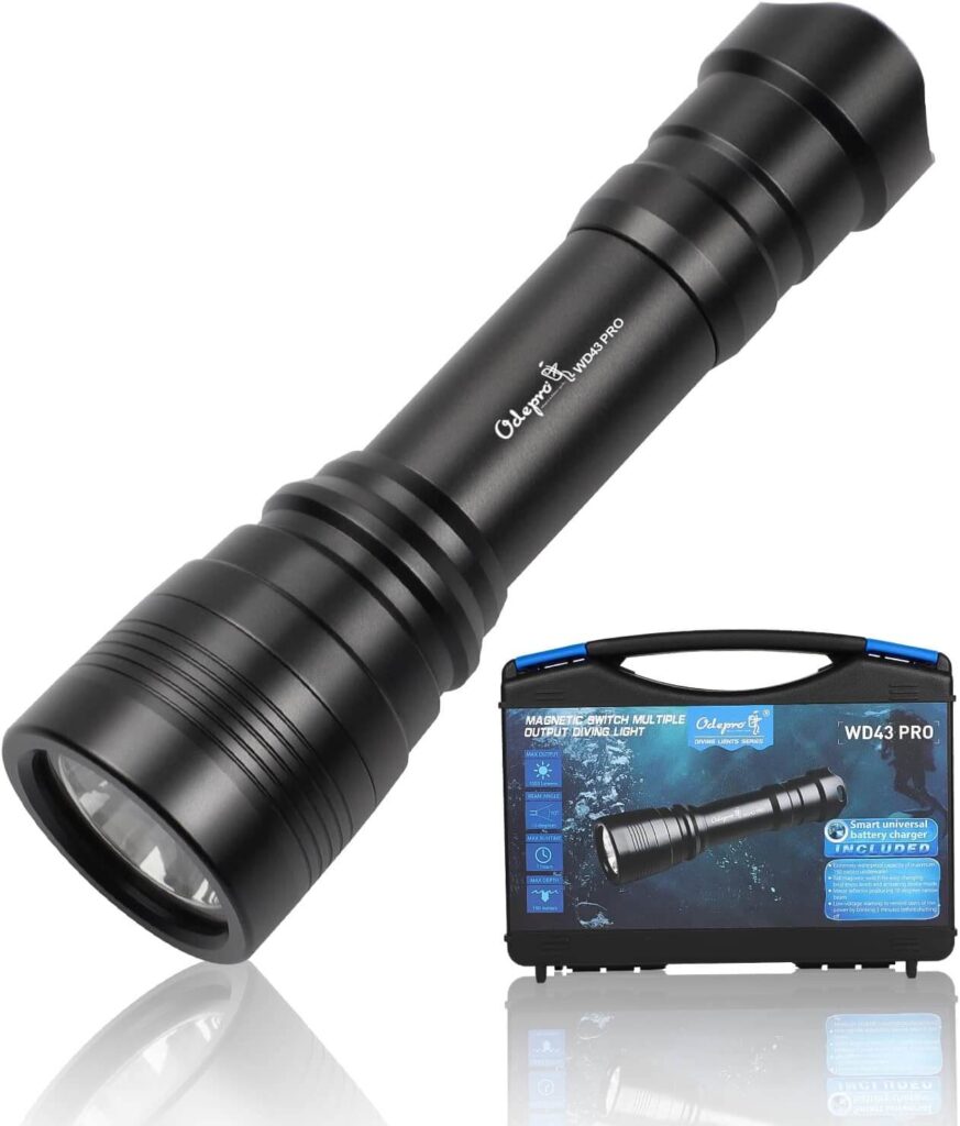 Odepro WD43 Tool Box Package Dive Torch