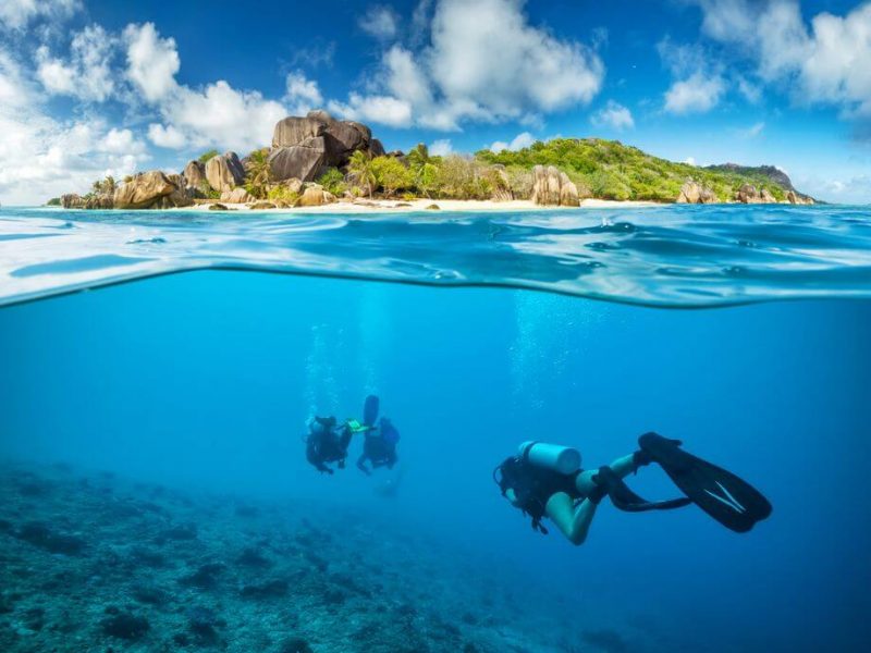 Seychelles split view